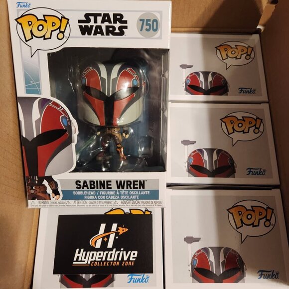 Star Wars: Ahsoka Series 3 Sabine Wren (Mandalorian Armor) Funko Pop! *NOT MINT* - Picture 1 of 4